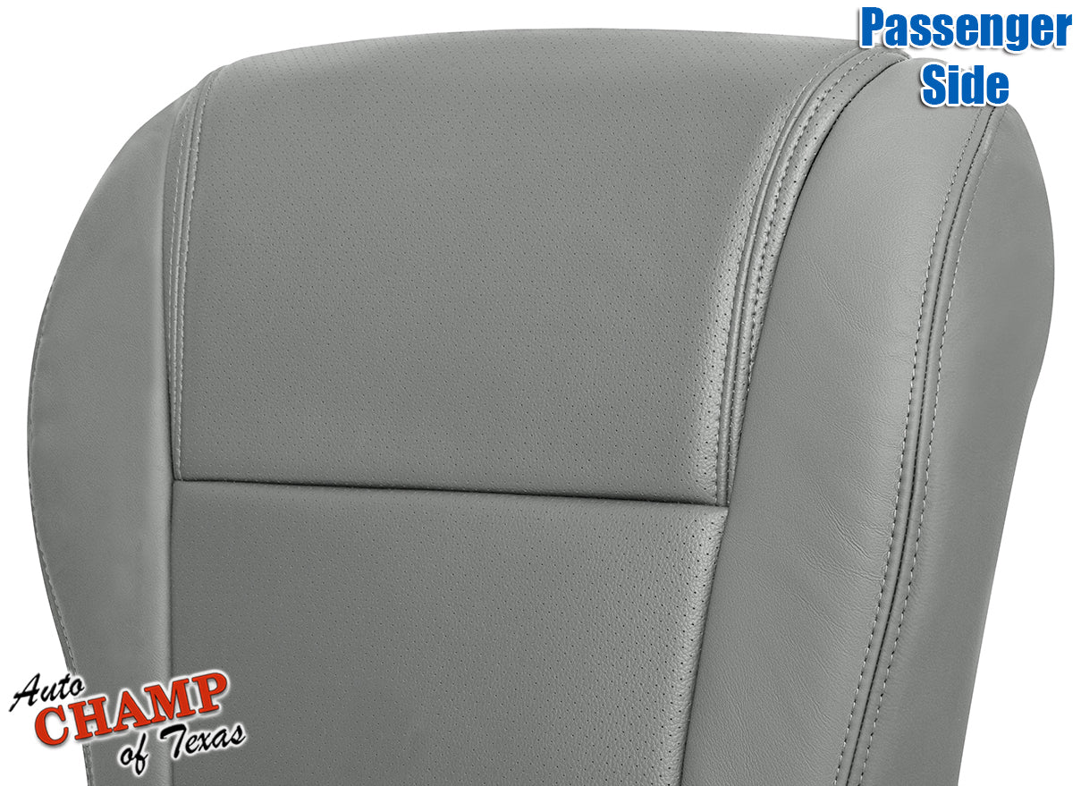 2005 honda pilot gray bottom seat cover perforated