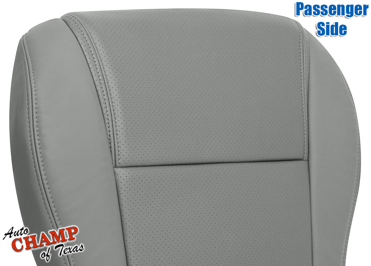 2004 honda pilot gray bottom seat cover perforated