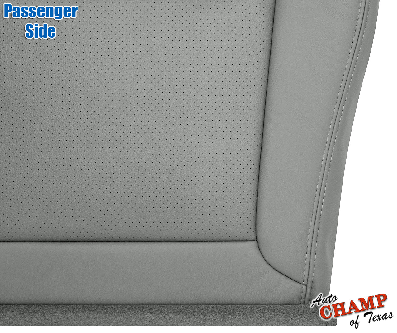 2005 honda pilot gray bottom seat cover perforated