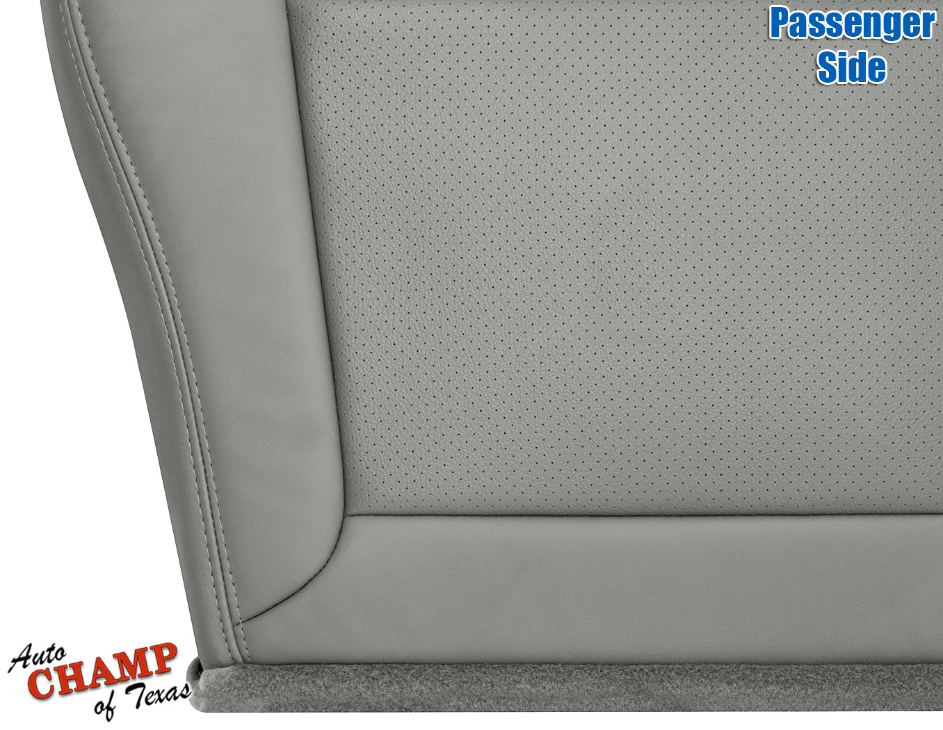 2004 honda pilot gray bottom seat cover perforated
