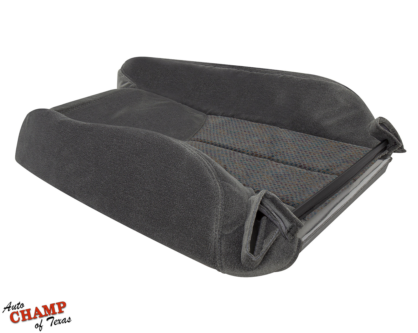 2003 2007 chevy silverado driver seat cushion cover dark gray cloth replacement