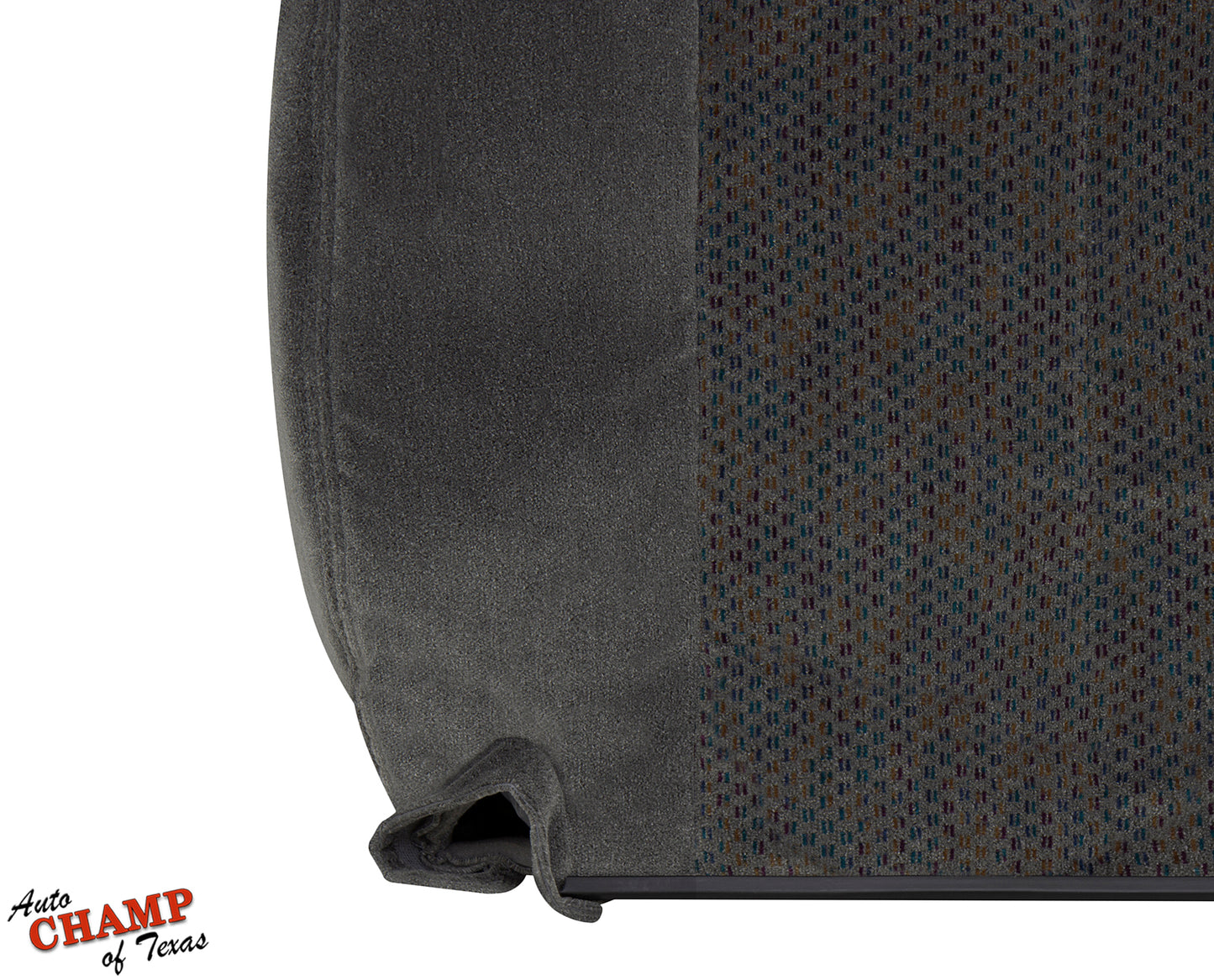 03 07 chevy silverado driver seat cover replacement dark gray cloth oem material