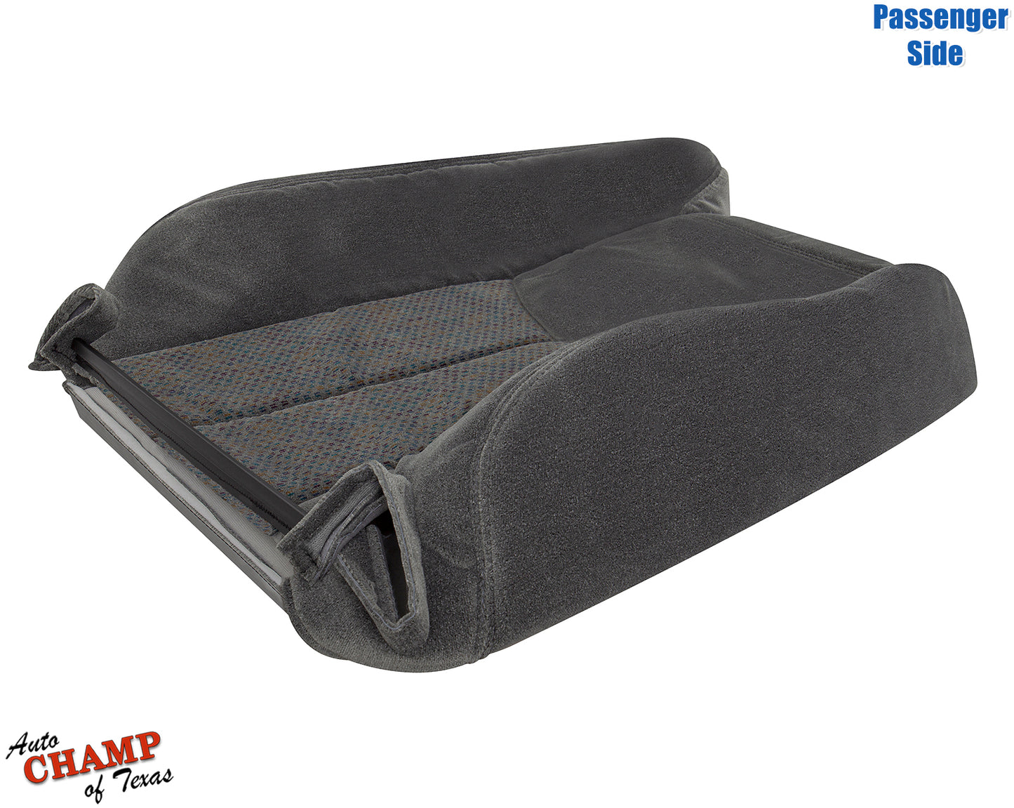 2003 2007 chevy silverado cloth seat cover dark gray