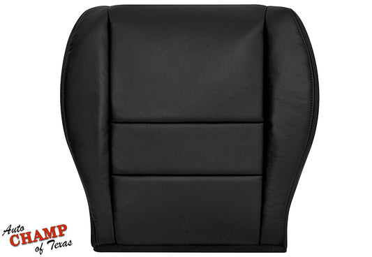 honda accord black leather seat cover driver bottom