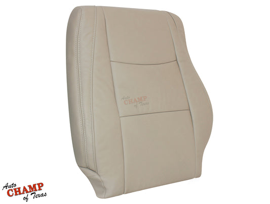 2003 2009 lexus gx470 driver seat back tan leather cover