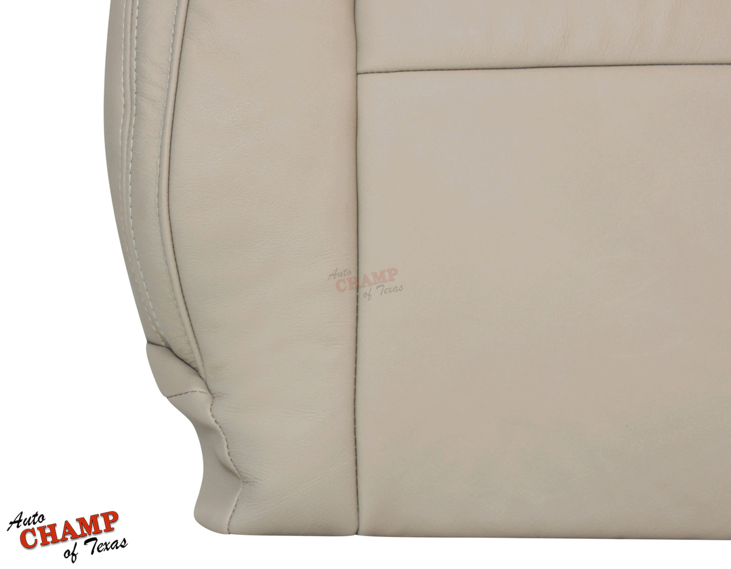 2003 2009 lexus gx470 driver seat cover tan leather close up bottom view