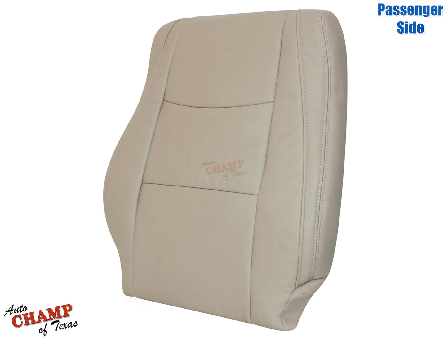 2003 2009 lexus gx470 passenger seat cover tan leather angled front view