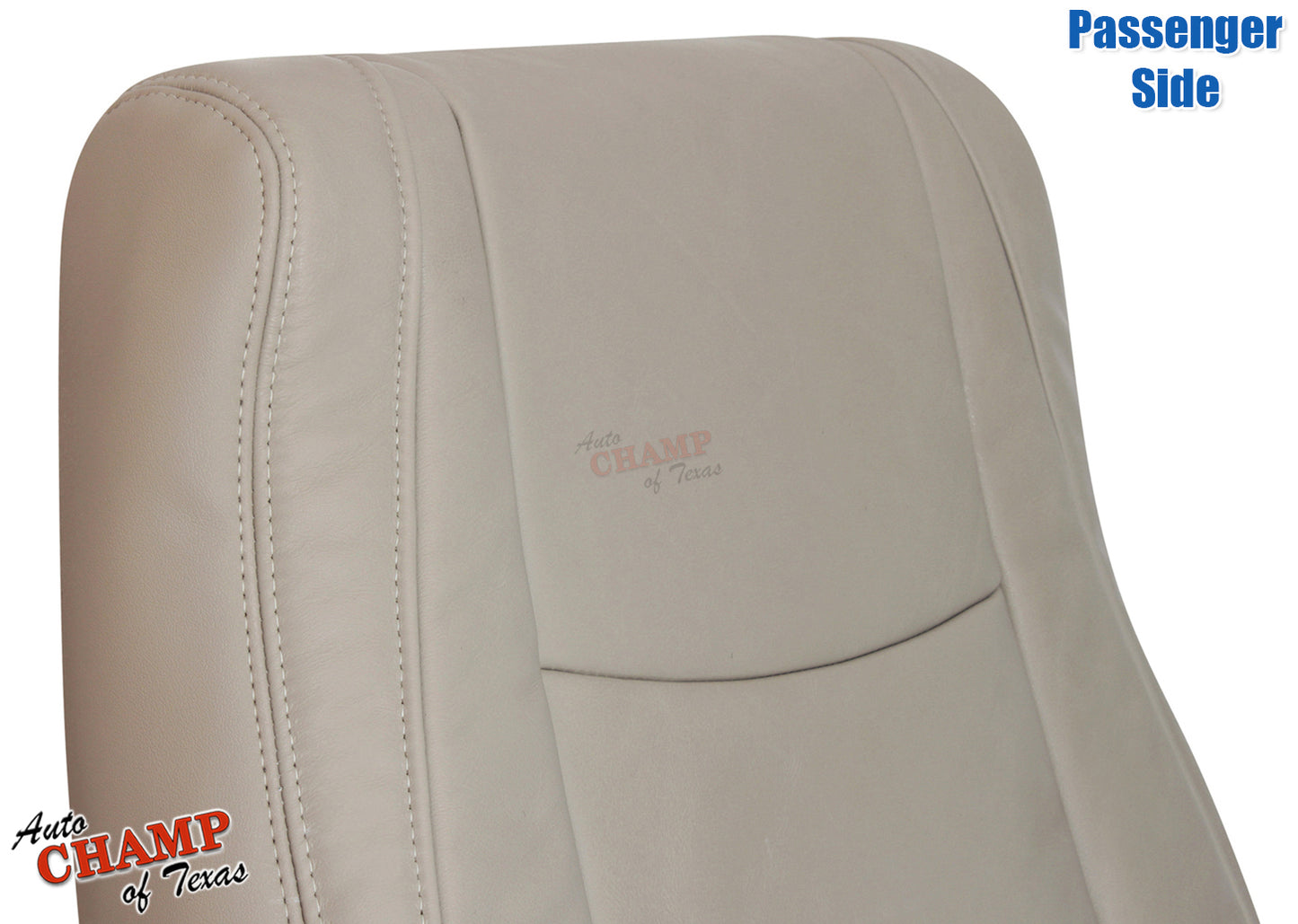 2003 2009 lexus gx470 passenger seat cover tan leather close up top corner