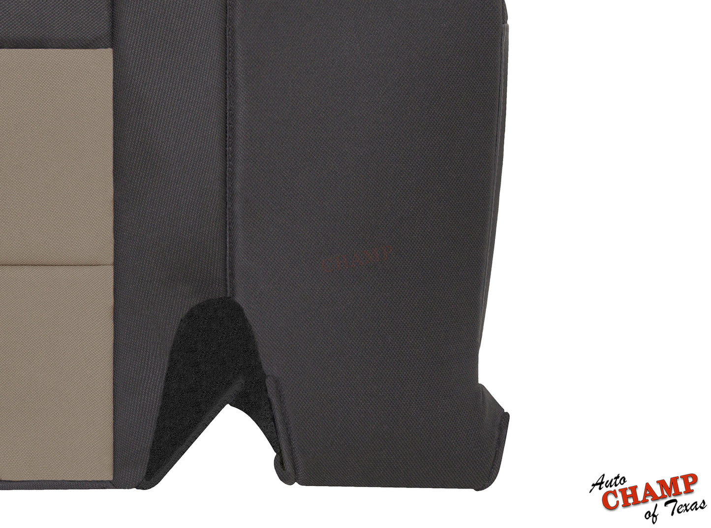 2003-2011 Ford Ranger 60/40 driver side bottom seat cover black tan
