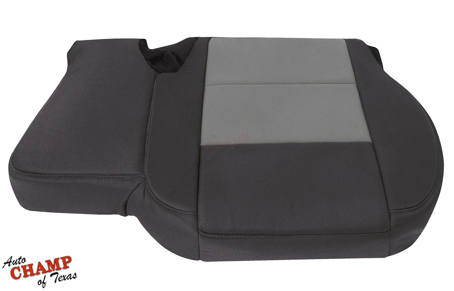 black and gray cloth seat cover for 2003-2011 Ford Ranger driver side bottom replacement