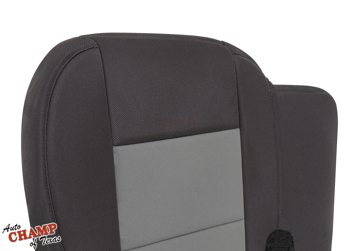 black and gray cloth seat cover for 2003-2011 Ford Ranger driver side bottom replacement