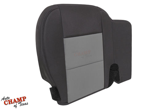 black and gray cloth seat cover for 2003-2011 Ford Ranger driver side bottom replacement