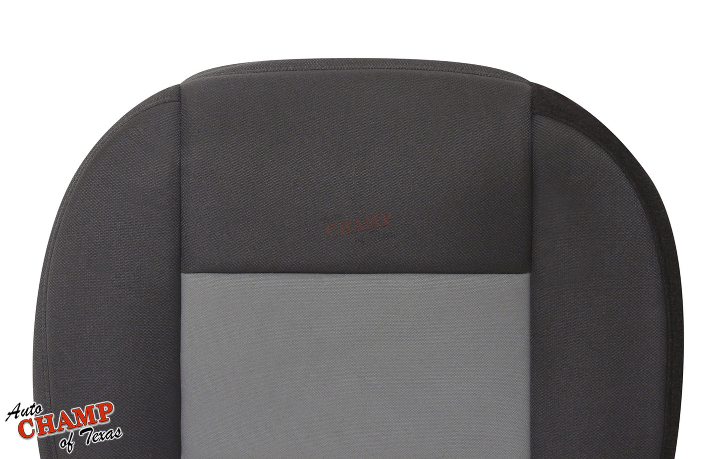 2003-2011 ford ranger driver side bottom cloth seat cover black gray detailed view