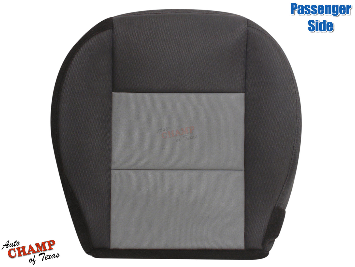 passenger side bottom seat cover black and gray for 2003-2011 Ford Ranger 50/50 seat