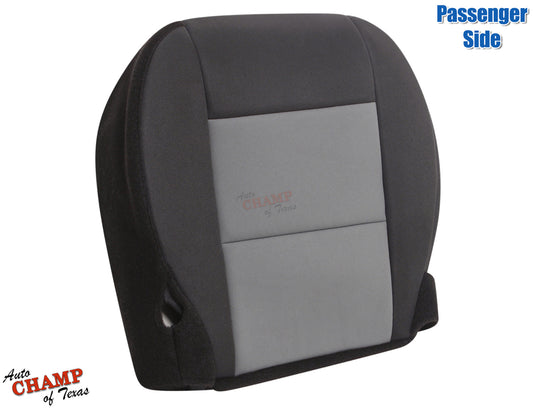 passenger side bottom seat cover black and gray for 2003-2011 Ford Ranger 50/50 seat