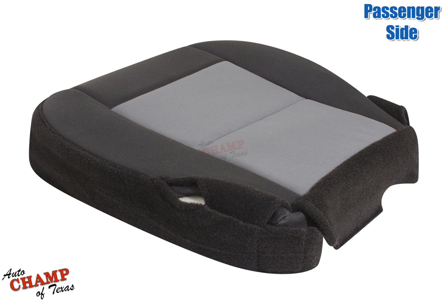 passenger side bottom seat cover black and gray for 2003-2011 Ford Ranger 50/50 seat