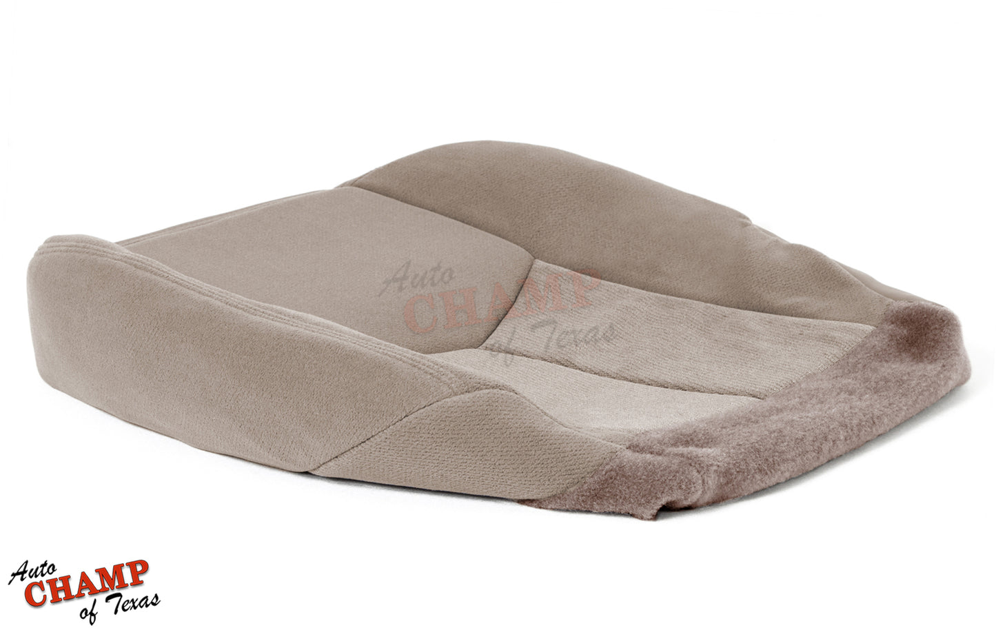 gmc sierra cloth seat bottom view with cushion contour