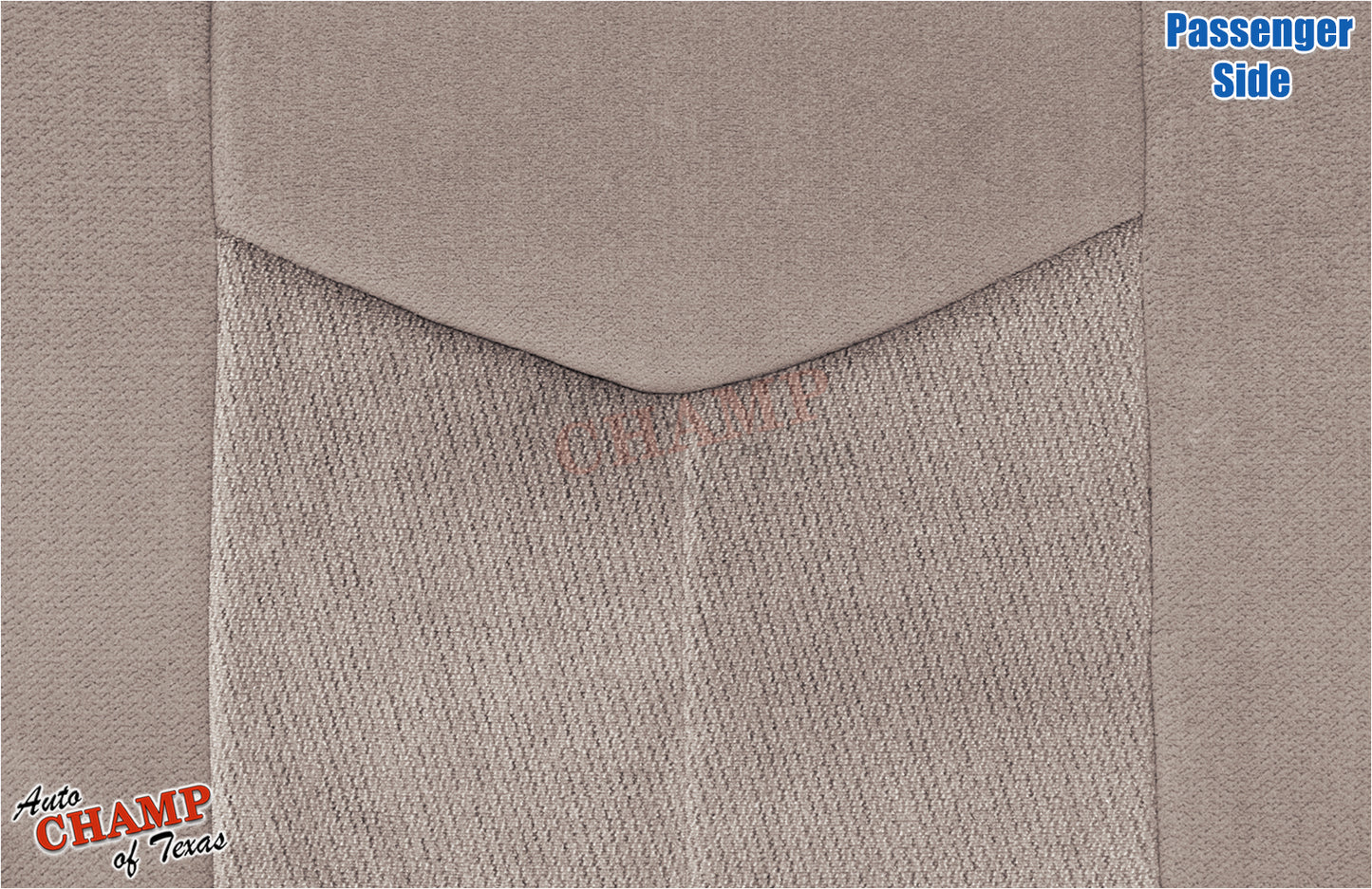 2003 gmc sierra seat cover center stitch detail