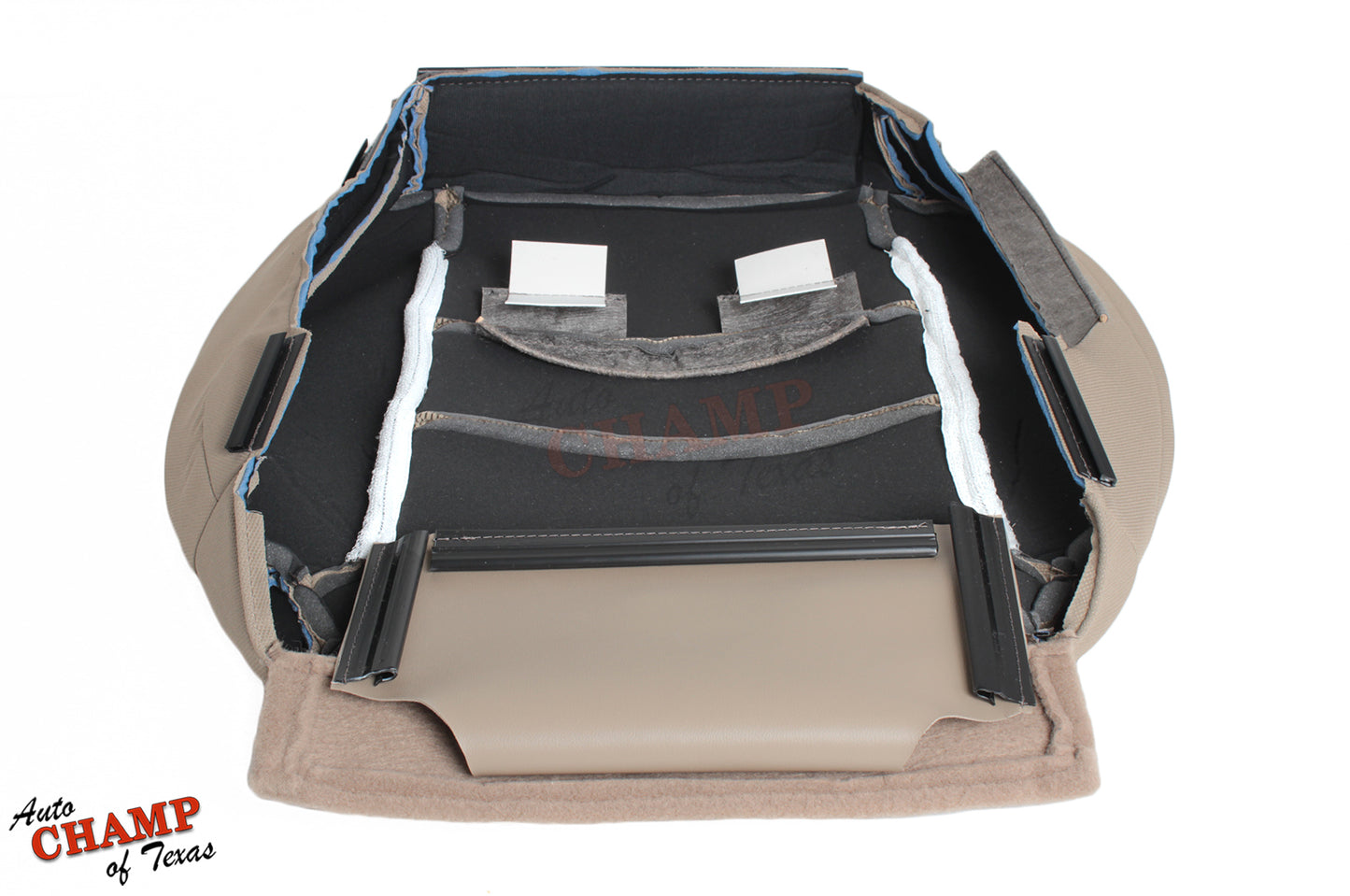 2003 2007 ford f 550 tan cloth driver bottom seat cover x cab