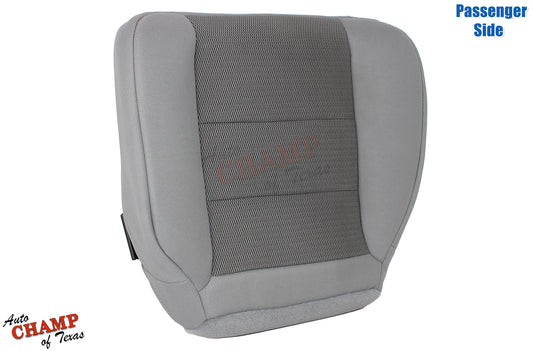ford f550 passenger seat bottom gray 2007 fx4 xlt cloth cover