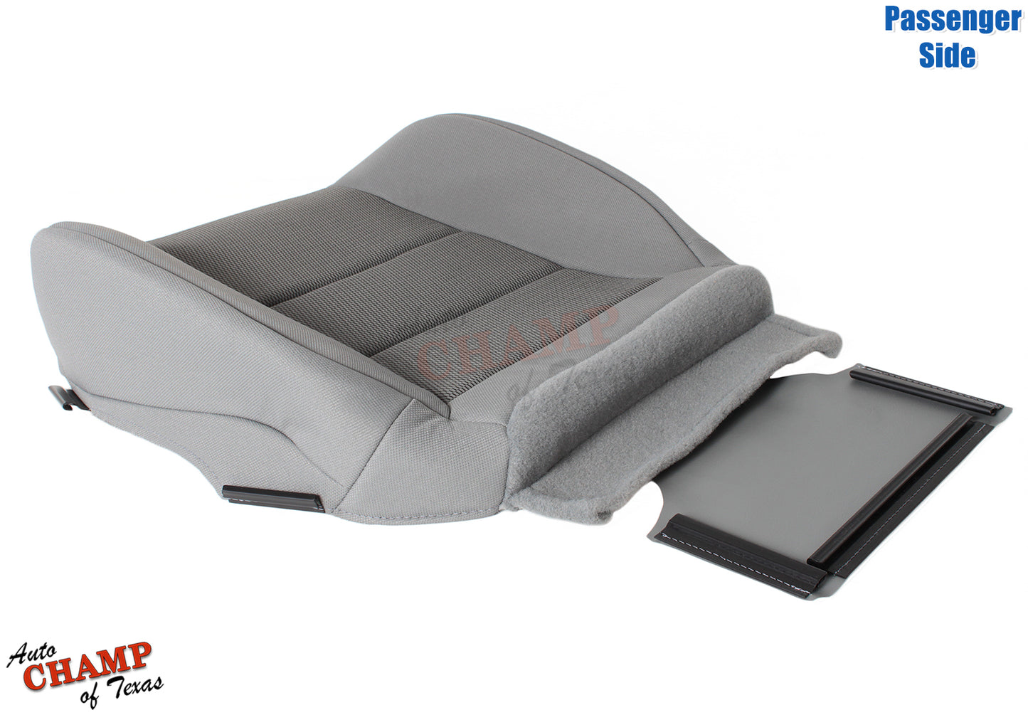 2006 ford f550 quad cab fx4 seat cover gray cloth passenger