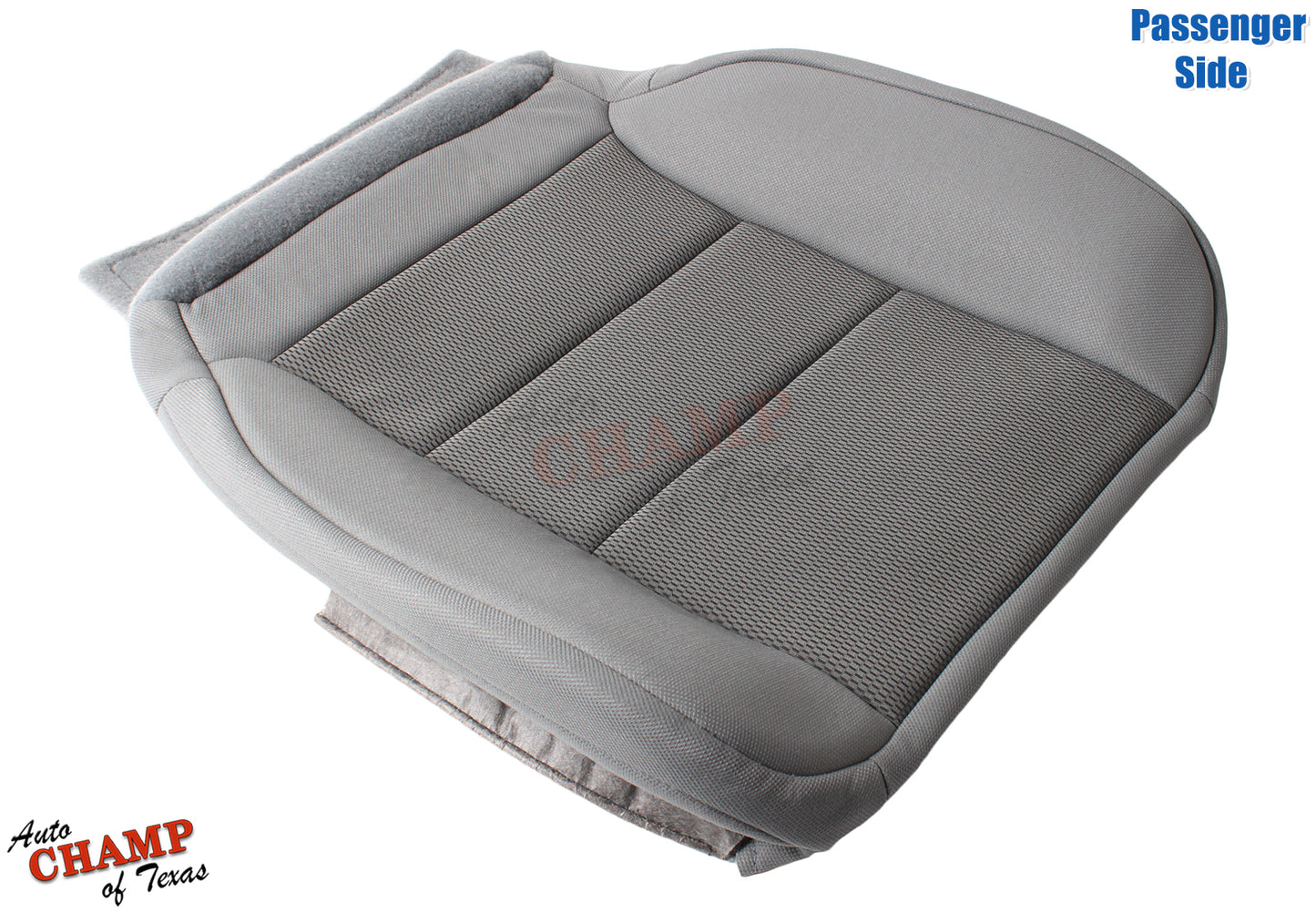 2007 f550 xlt fx4 gray cloth passenger seat cover bottom