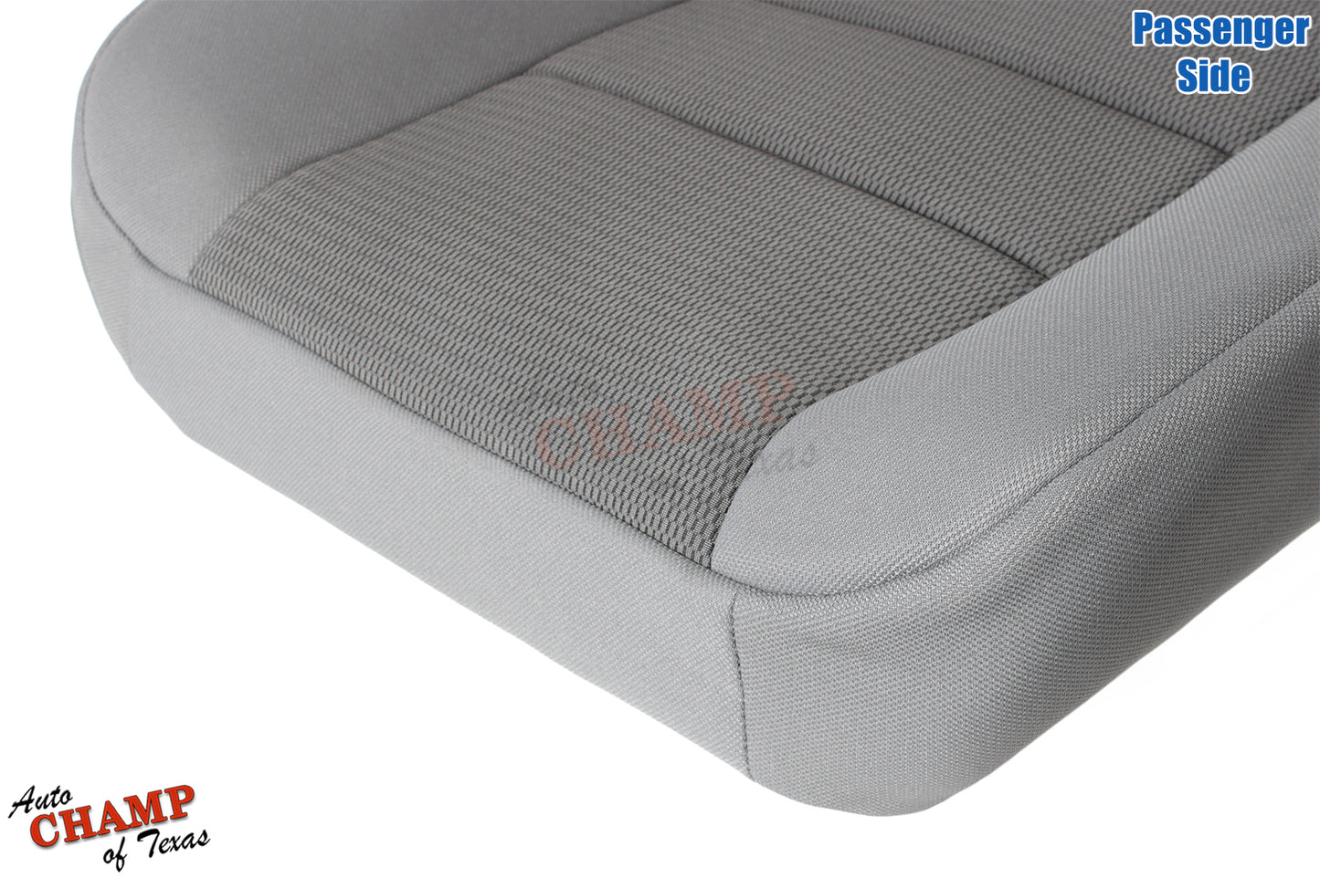 2005 f550 xlt fx4 passenger side bottom cloth seat cover gray