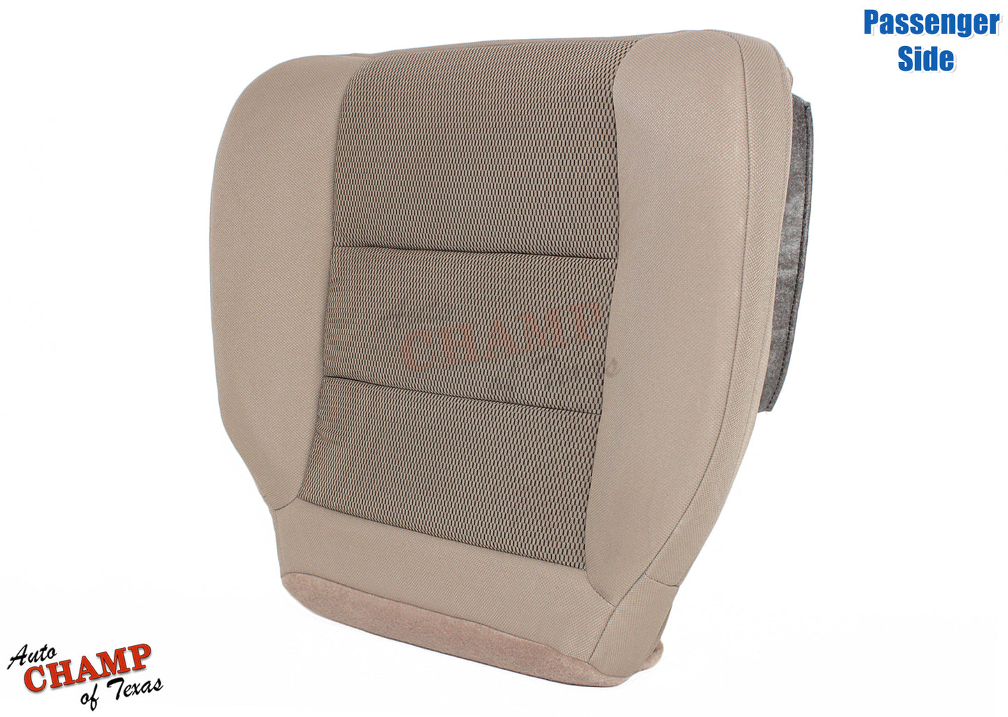f 550 2003 2007 tan bottom cloth seat cover for passenger quad cab