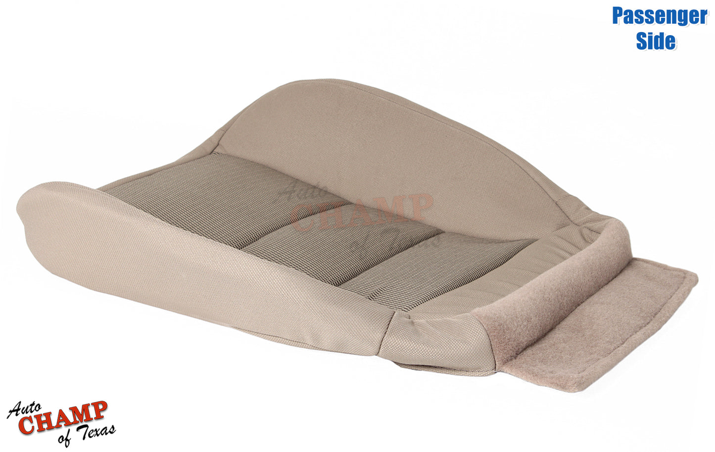 ford f550 tan x cab seat bottom cloth passenger side 2003 to 2007