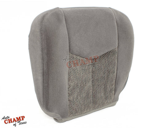 gmc sierra cloth bottom pewter seat 2003 2007 passenger side