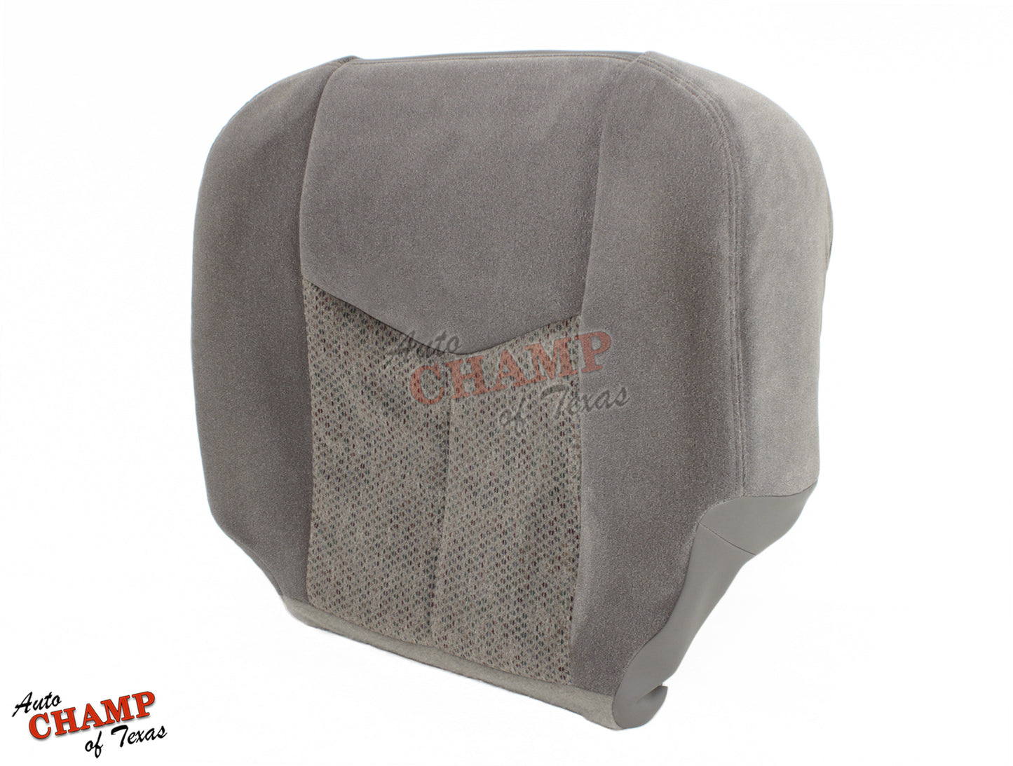 chevy silverado seat pewter passenger bottom cover 2003 2007