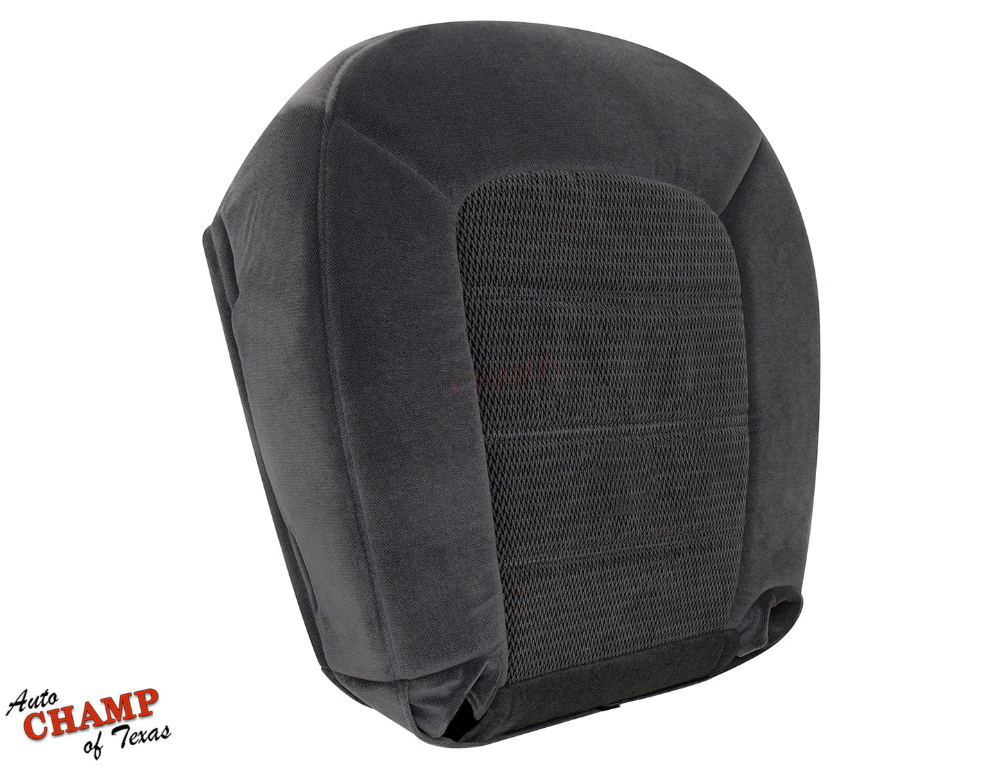 2004 2005 ford explorer xlt driver side bottom seat cover gray cloth rear angle