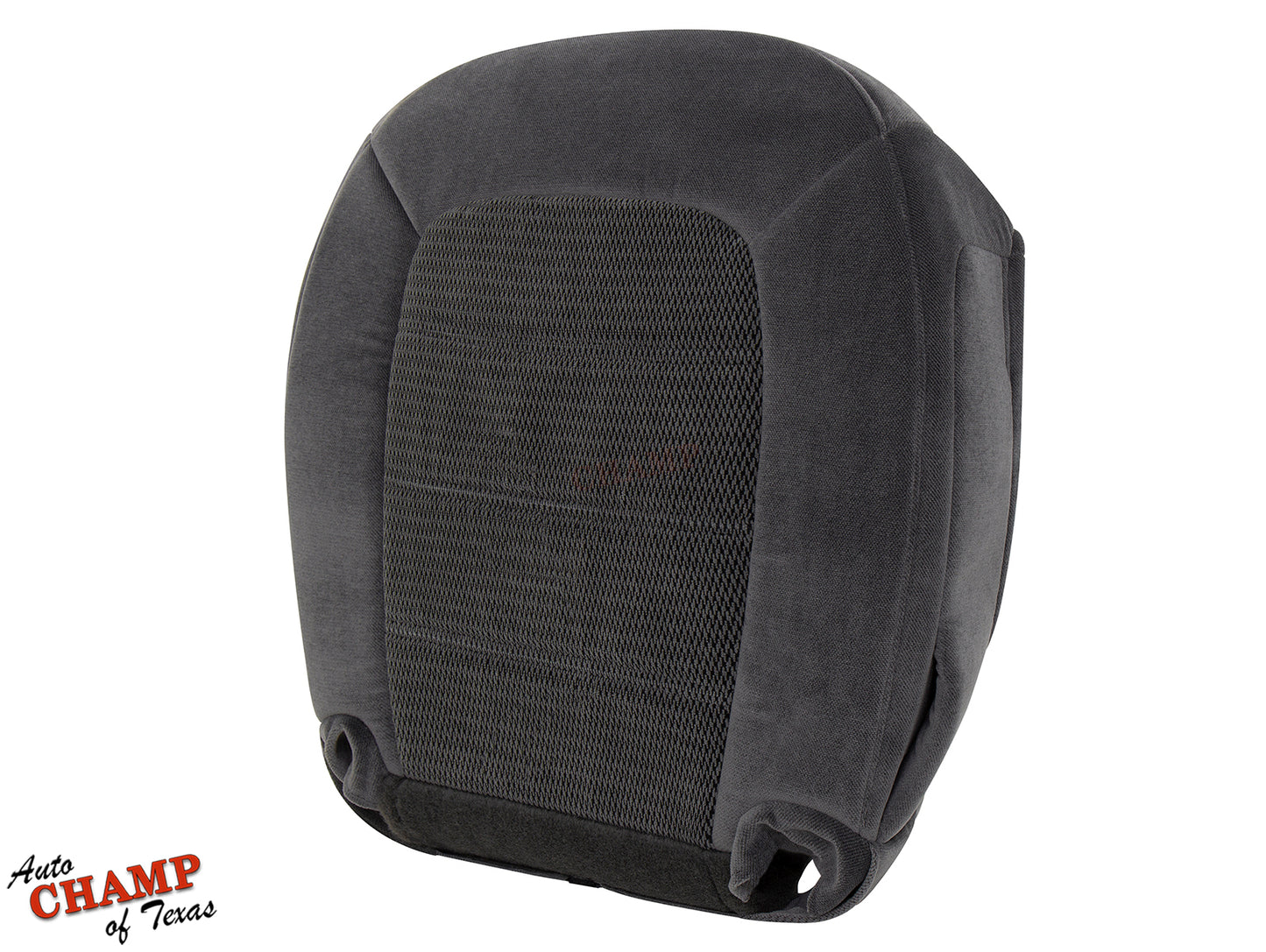 2004 2005 ford explorer xlt driver side bottom seat cover gray cloth angled view