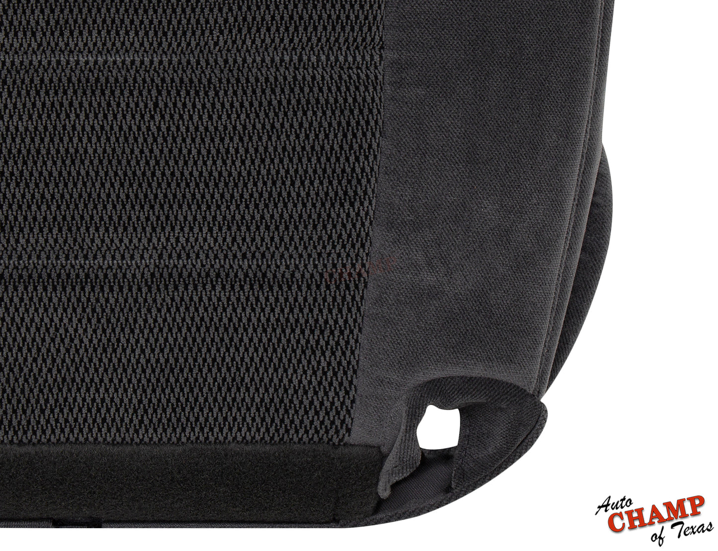 2004 2005 ford explorer xlt driver side bottom seat cover gray cloth lower corner