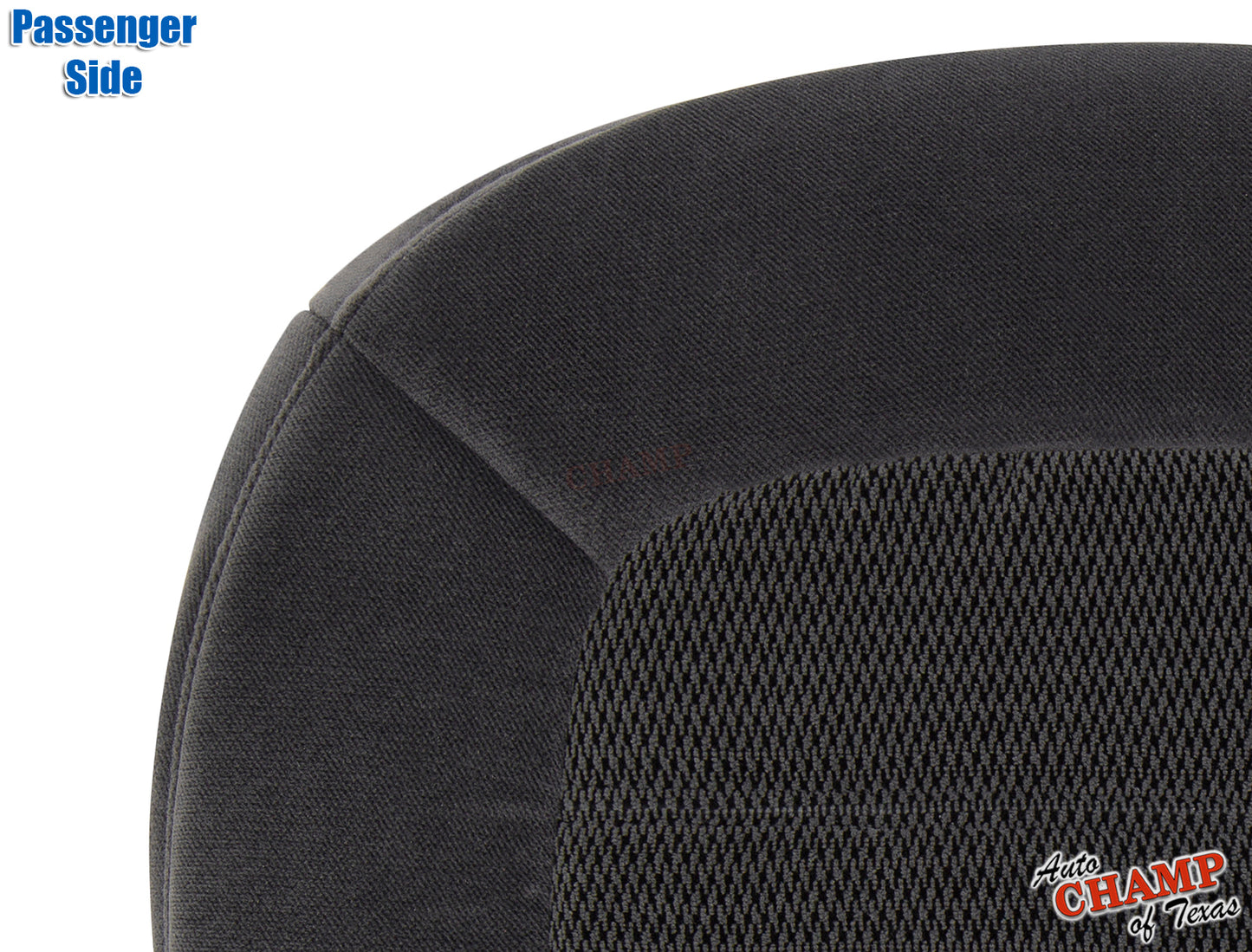 2004 2005 ford explorer passenger bottom seat cover upper gray cloth