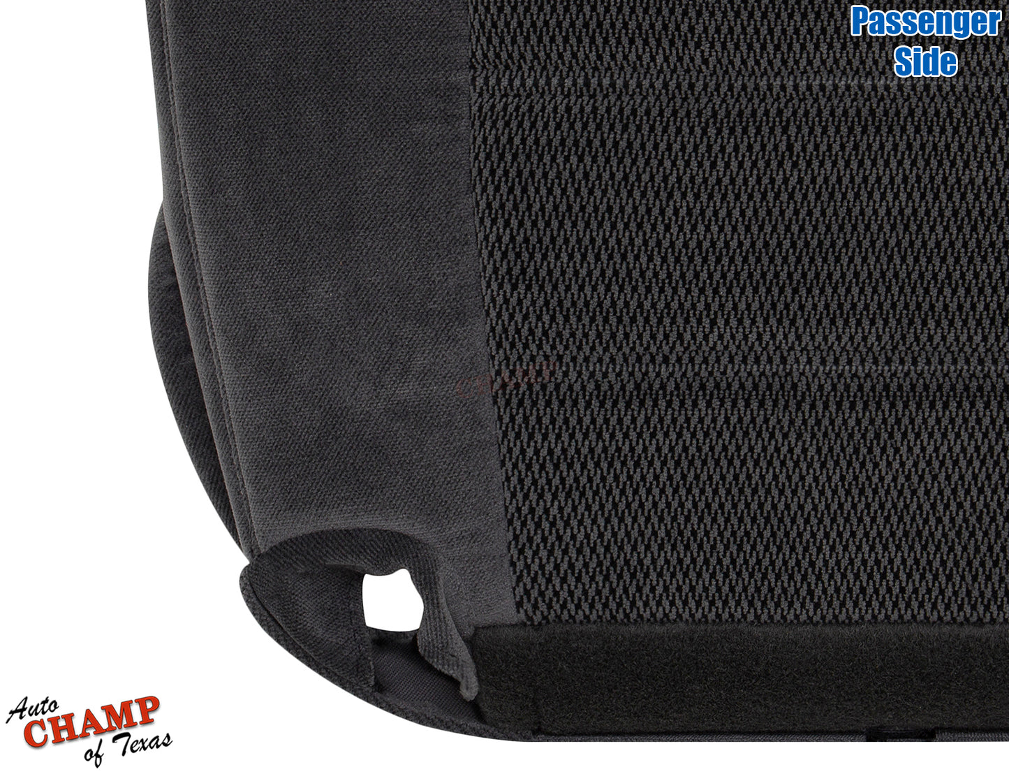 2004 2005 ford explorer passenger bottom seat cover lower gray cloth