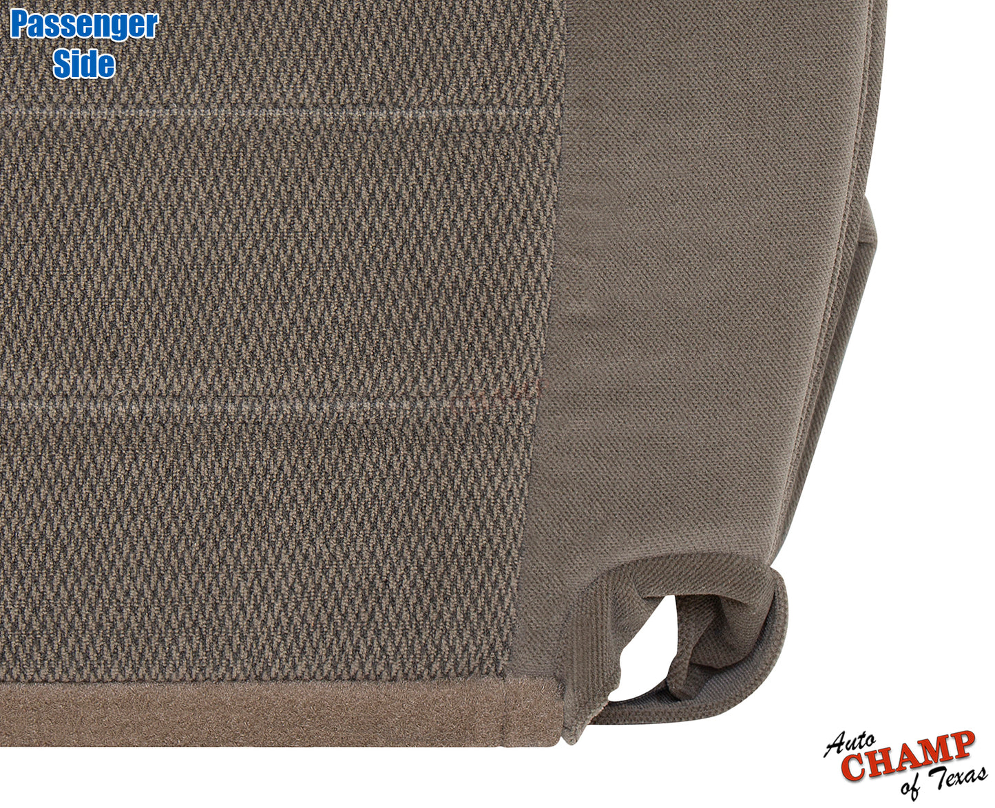 2004 2005 ford explorer passenger bottom seat cover tan cloth replacement
