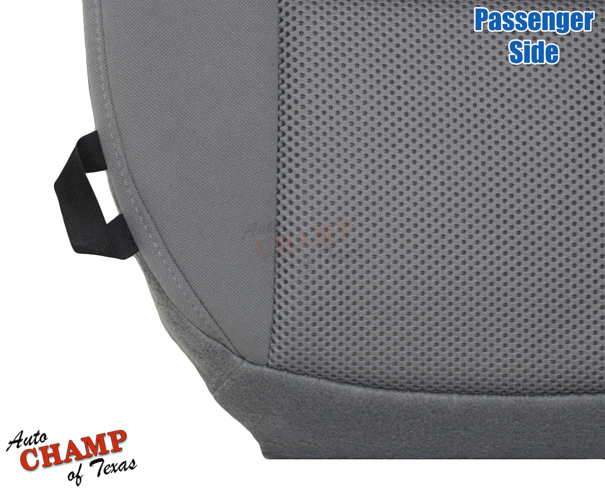 fx4 fx2 ford f150 passenger side gray cloth bottom seat cover