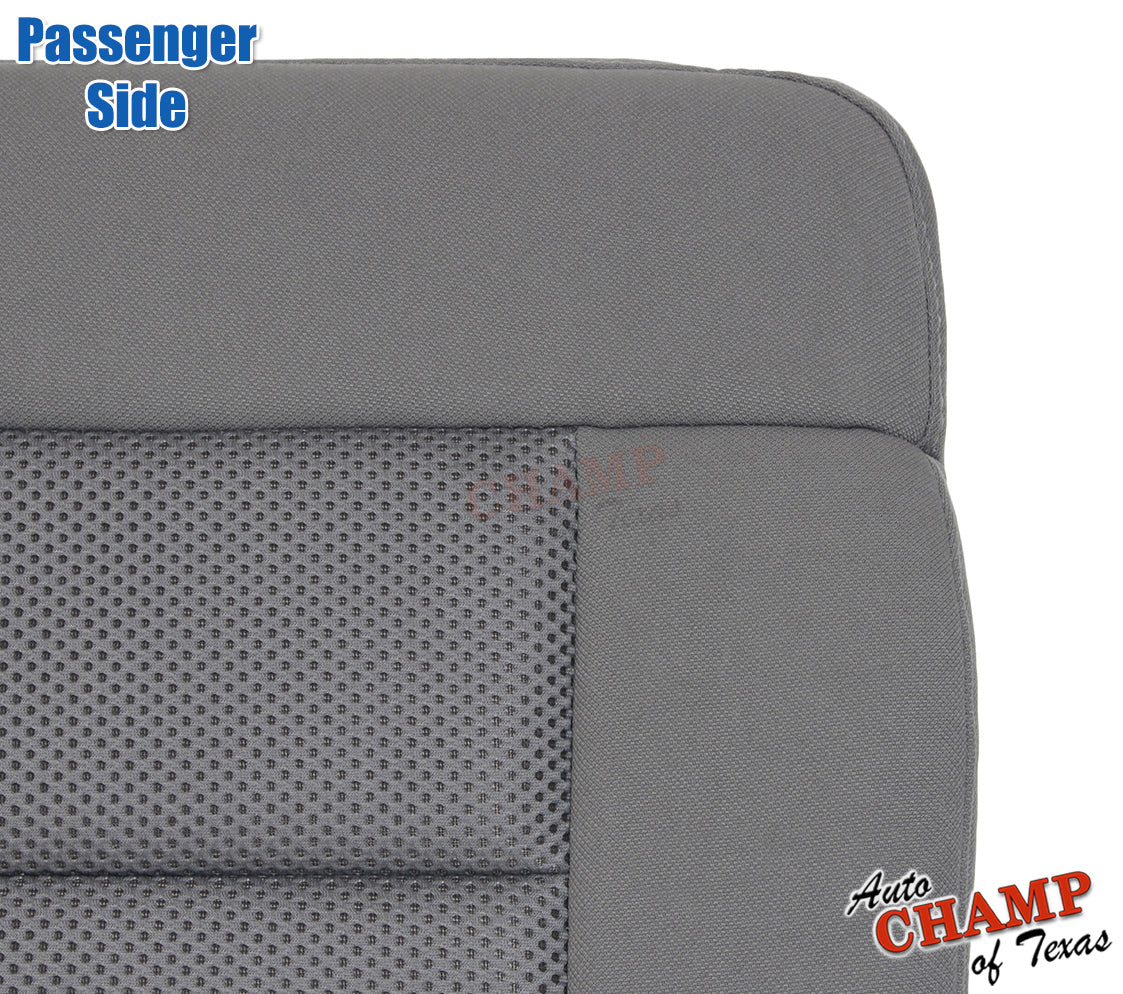 2004 2005 2006 ford f150 passenger seat cover gray cloth