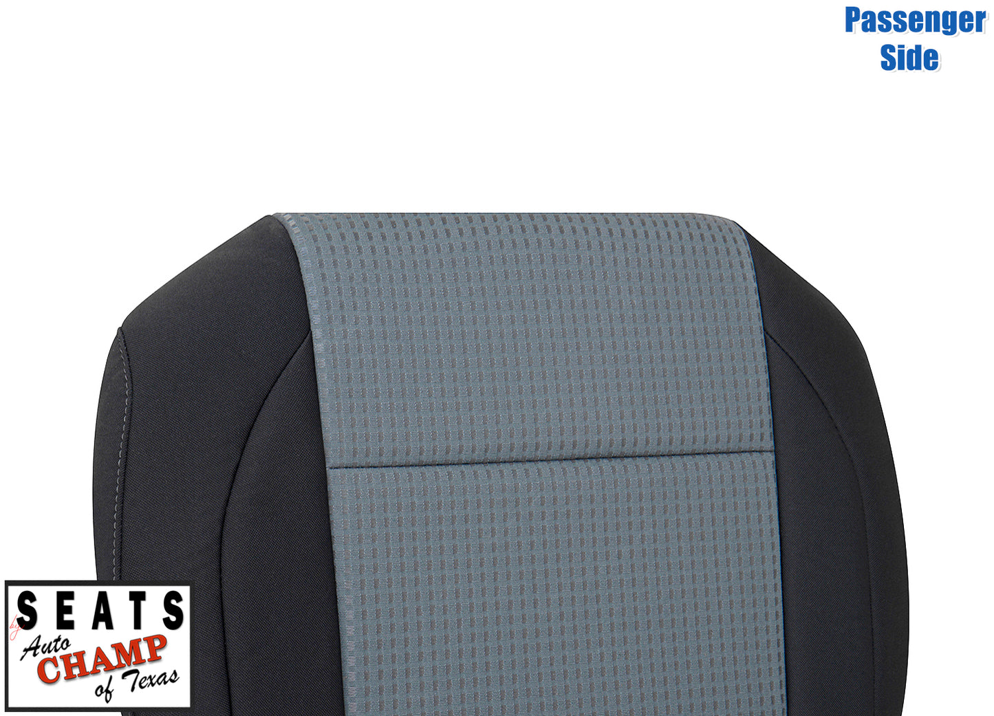titan 2004 2007 cloth black gray bottom passenger