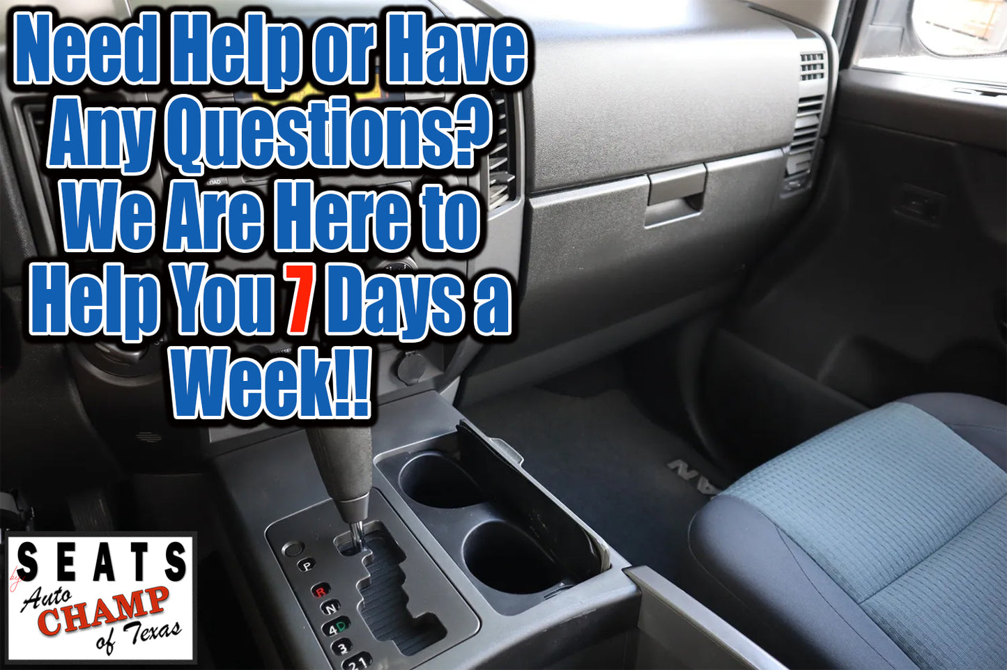 nissan titan customer support seat help banner