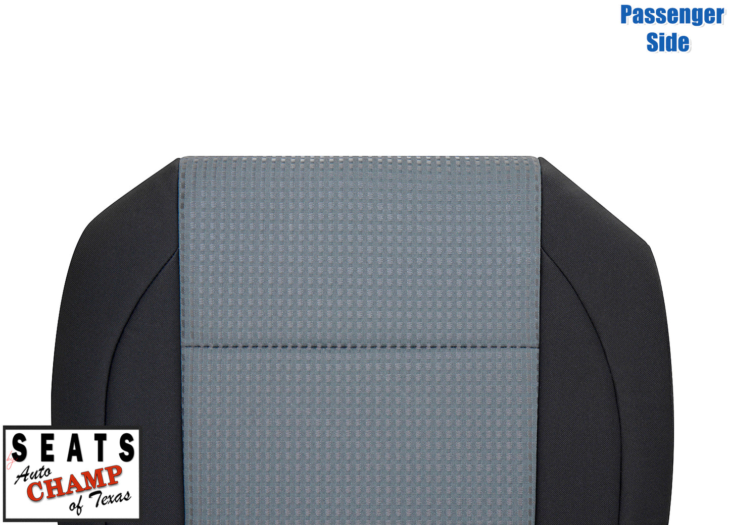 nissan titan 2004 2007 black gray seat bottom cloth