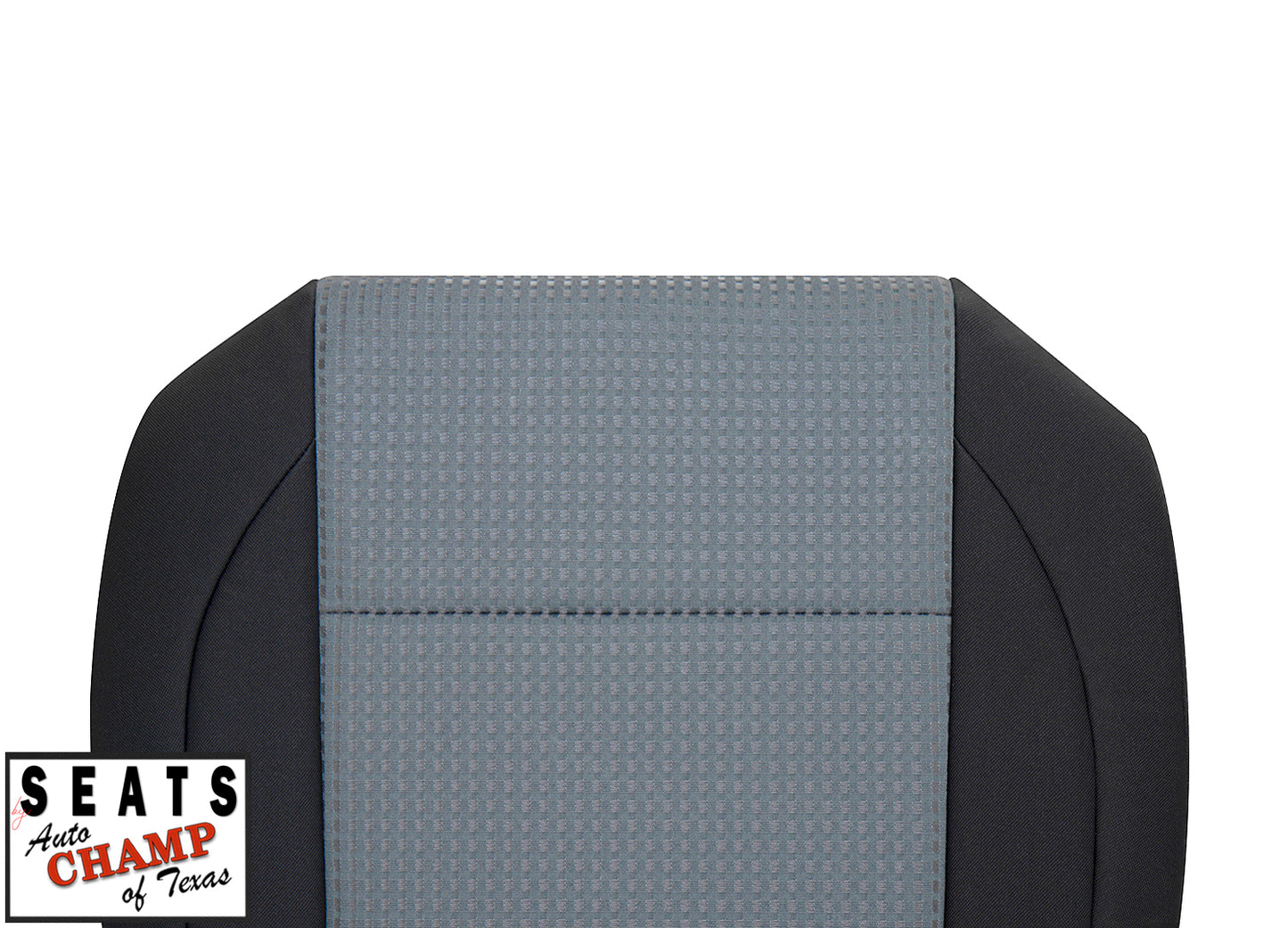 titan driver cloth seat bottom 2004 2007 black gray cover