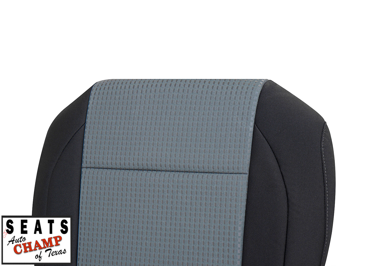 nissan titan 2004 2007 cloth seat black gray driver side