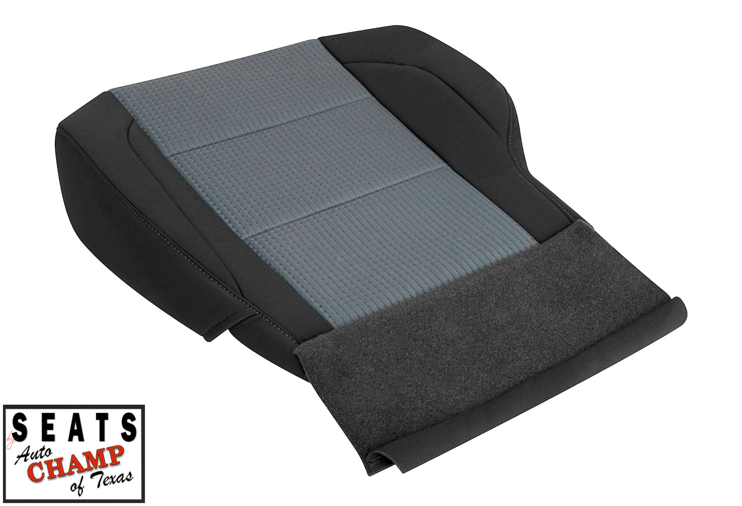 oem driver bottom seat cover black gray titan 2004 2007