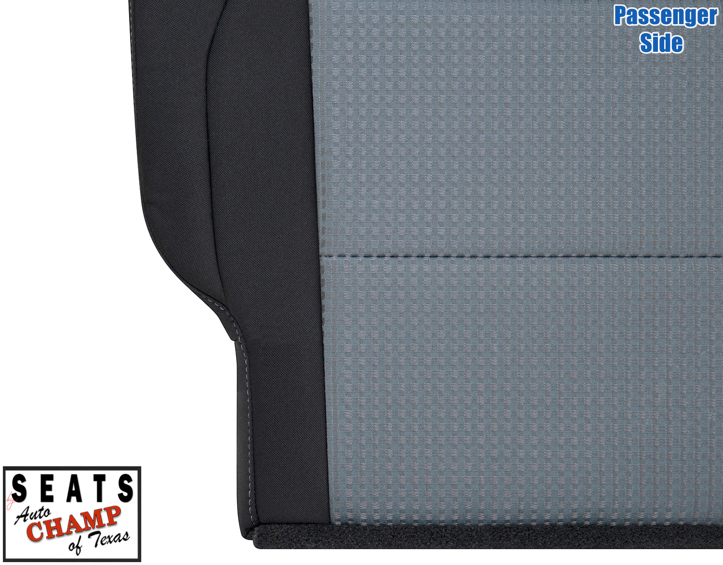 2004 2007 titan seat cover bottom black gray cloth