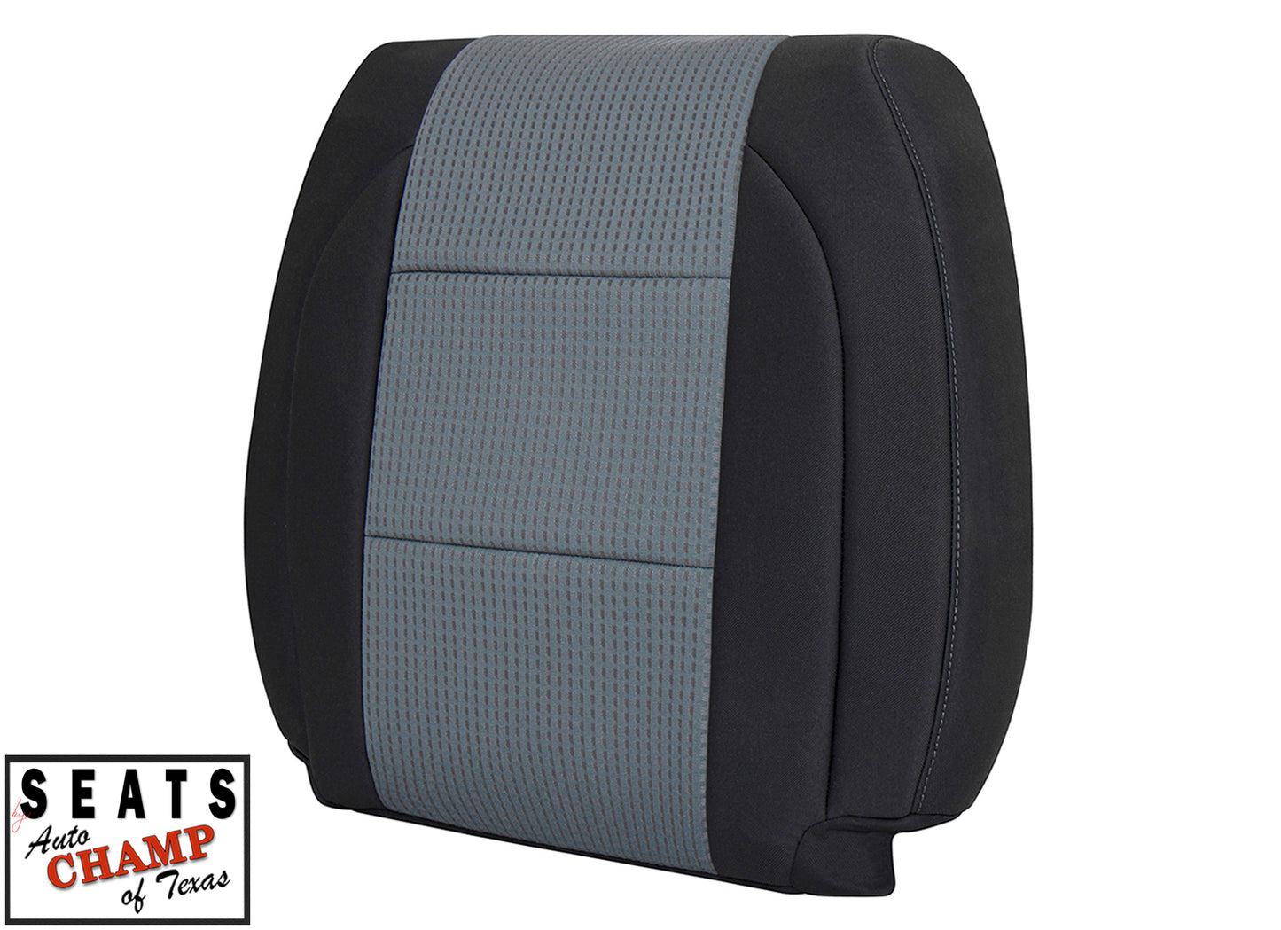 oem gray black seat back nissan titan driver