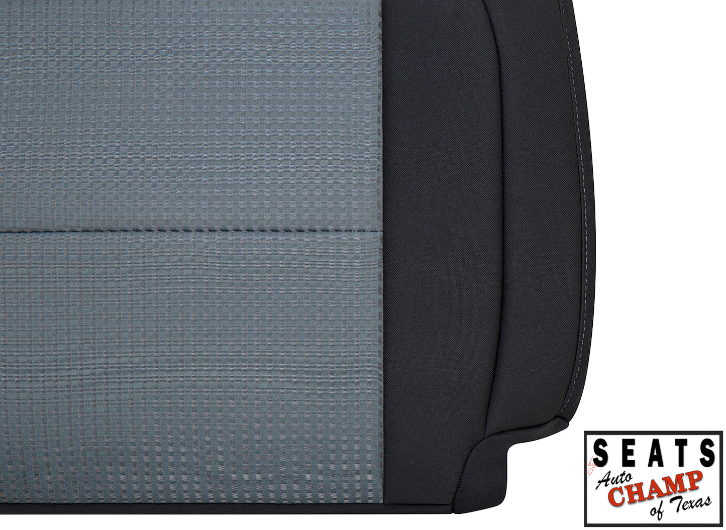 gray black cloth backrest titan 2004 2007 driver