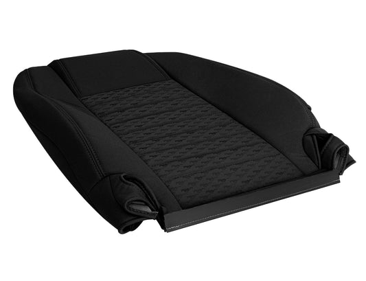 2005 2008 mustang gt v8 driver seat bottom black cloth cover