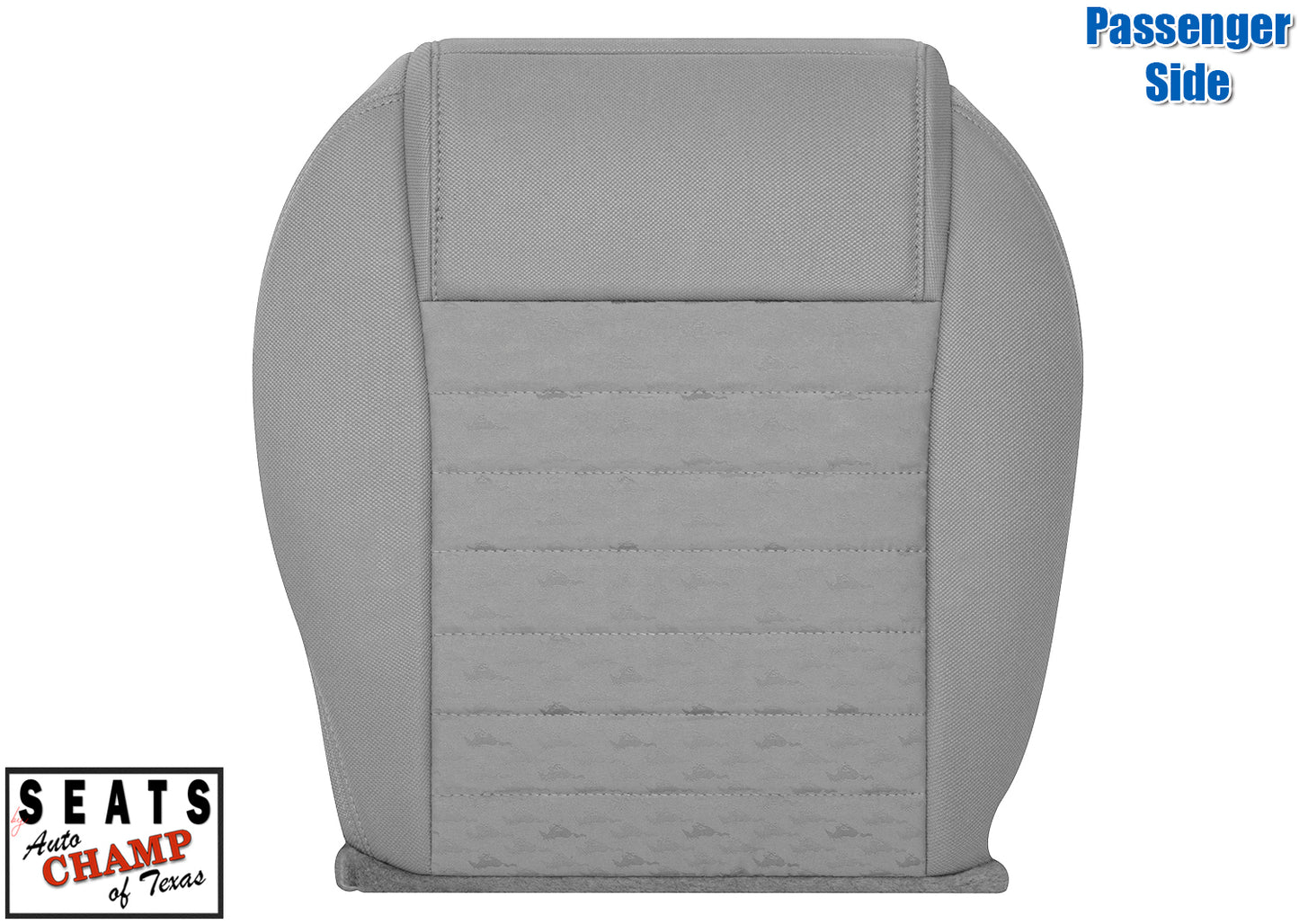 gray cloth mustang passenger backrest cover 2005 2006 2007 2008